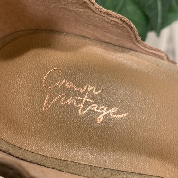 Women's Tan Jaussie Espadrille Wedge Sandal | Size 6.5 Women | BRAND NEW - Picture 10 of 10